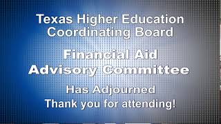 Financial Aid Advisory Committee (FAAC)