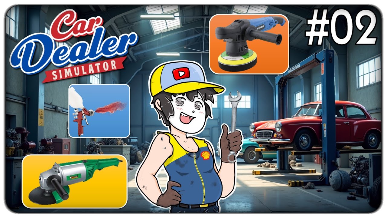 ESPANDIAMO L'OFFICINA E SBLOCCHIAMO NUOVI STRUMENTI DI LAVORO | Car Dealer Simulator ep.02