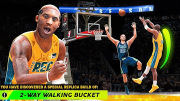 This KOBE BRYANT BUILD is A MENANCE IN RANDOM REC NBA 2K24🔥 BEST BUILD 2K24