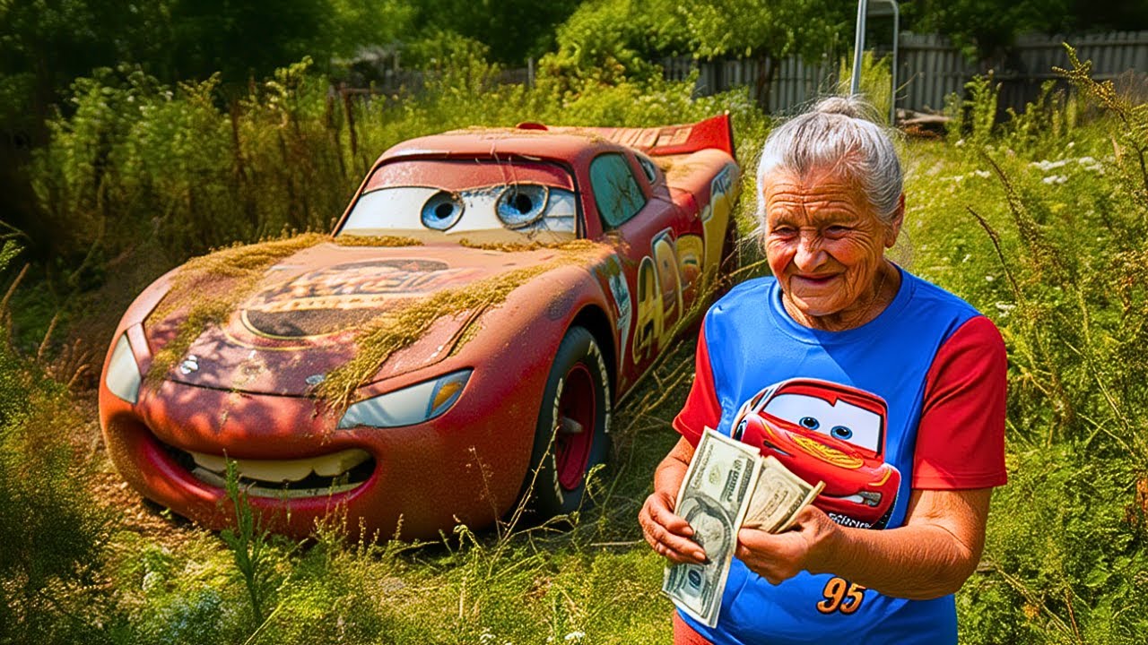 I Bought Lightning McQueen for ONLY $300! Grandma Sold Me Her Abandoned Car (Full Restoration)