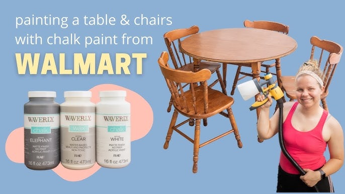 NO MORE WAVERLY??  Walmart's NEW Hello Hobby Chalk Paint VS