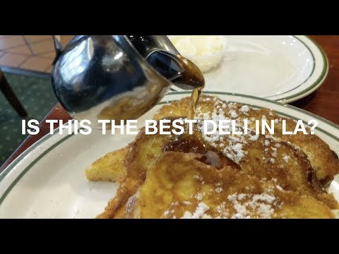 HOLE IN THE WALL | IS THIS THE BEST DELI IN LA | BRENT'S DELI