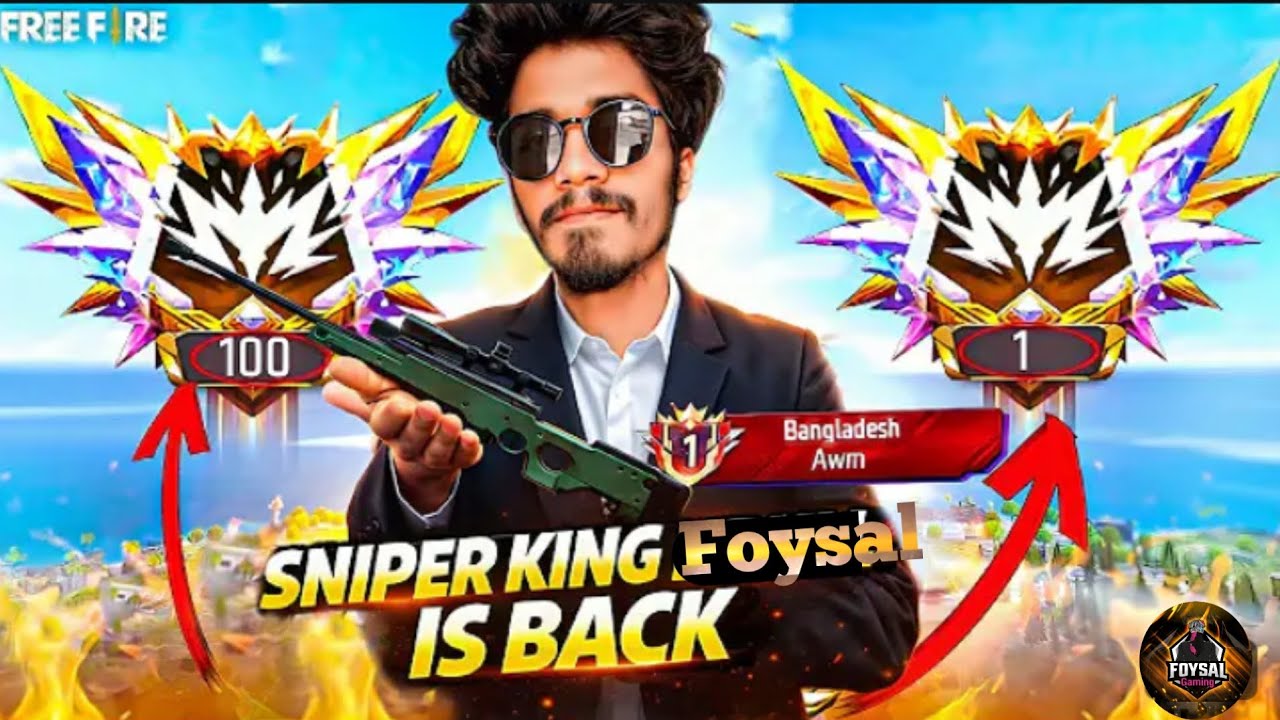 Sniper king foysal is back😎😎