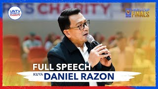 FULL SPEECH: Kuya Daniel Razon on the 10th Season of the UNTV Cup