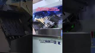 Precision printing machines keep uniform print quality.#PrintMachine #PrintProduction