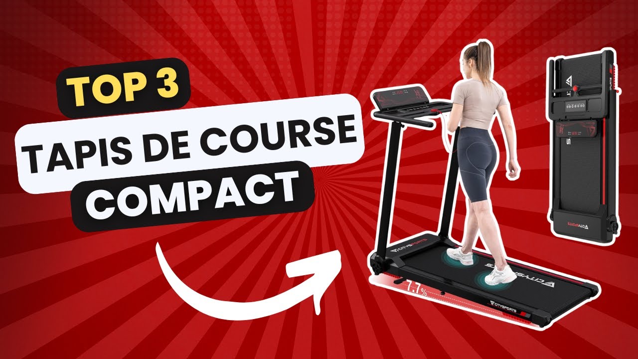 TOP 3 : Meilleur Tapis de Course Compact 2026 | Comparatif & Avis détaillés