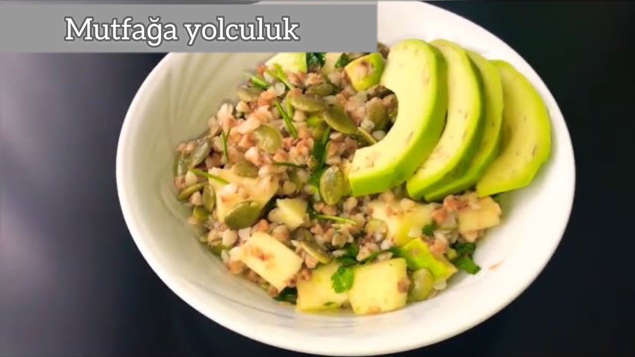 Yemek tarifi tatlı tarifi pasta tarifi Avokado salatası [ Trend dünya mutfağım ]