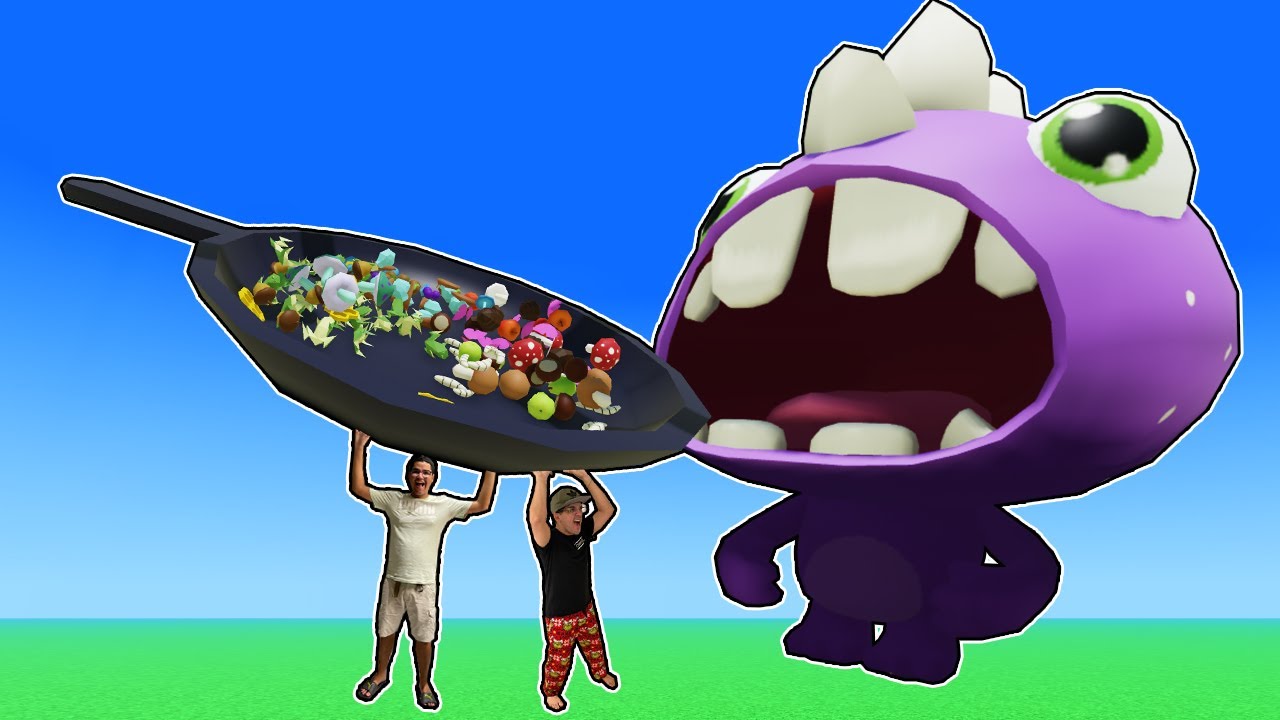 TEMOS QUE ALIMENTAR O MONSTRO DA FLORESTA ANTES QUE ELE DEVORE TUDO!!