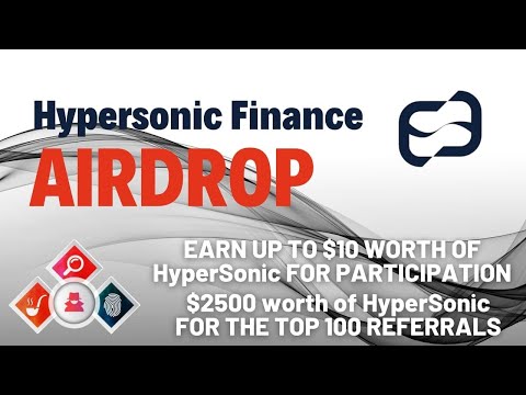 10 $ en HyperSonic + 2,5 000 $ en pool de parrainage HyperSonic