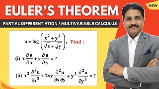 EULER'S THEOREM SOLVED PROBLEM 1 IN PARTIAL DIFFERENTIATION  @TIKLESACADEMY