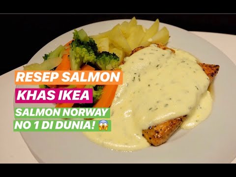 Video: Salmon Dengan Sayuran Dan Saus