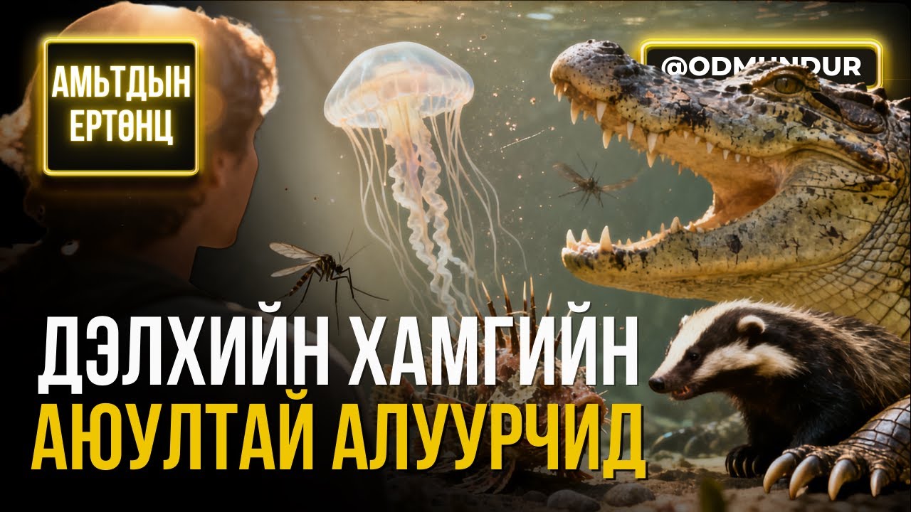 Дэлхийн хамгийн аюултай алуурчид - АМЬТДЫН ЕРТӨНЦ