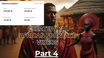 Get monetize in 3 months: How to create African folktale stories videos with free AI tools p4