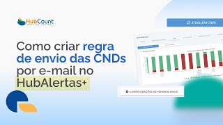 Como criar regra de envio das CNDs por e-mail no HubAlertas+