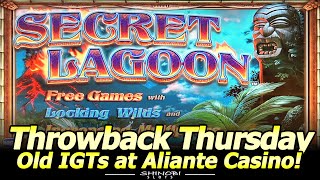 Secret Lagoon and Double DaVinci Diamonds Slots, Throwback Thursday at Aliante Casino in Las Vegas screenshot 4