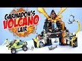 LEGO The Ninjago Movie Garmadon's Volcano Lair Set Speed Build Review 70631