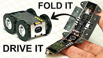 Building a Robot from Foldable Circuits!