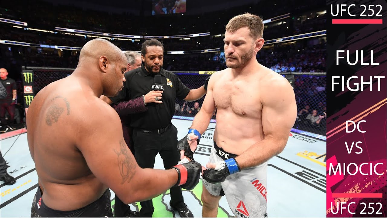 Ufc 252 UFC 252 FULL FIGHT - STIPE MIOCIC vs DANIEL CORMIER MAIN EVENT - UFC 4 ...