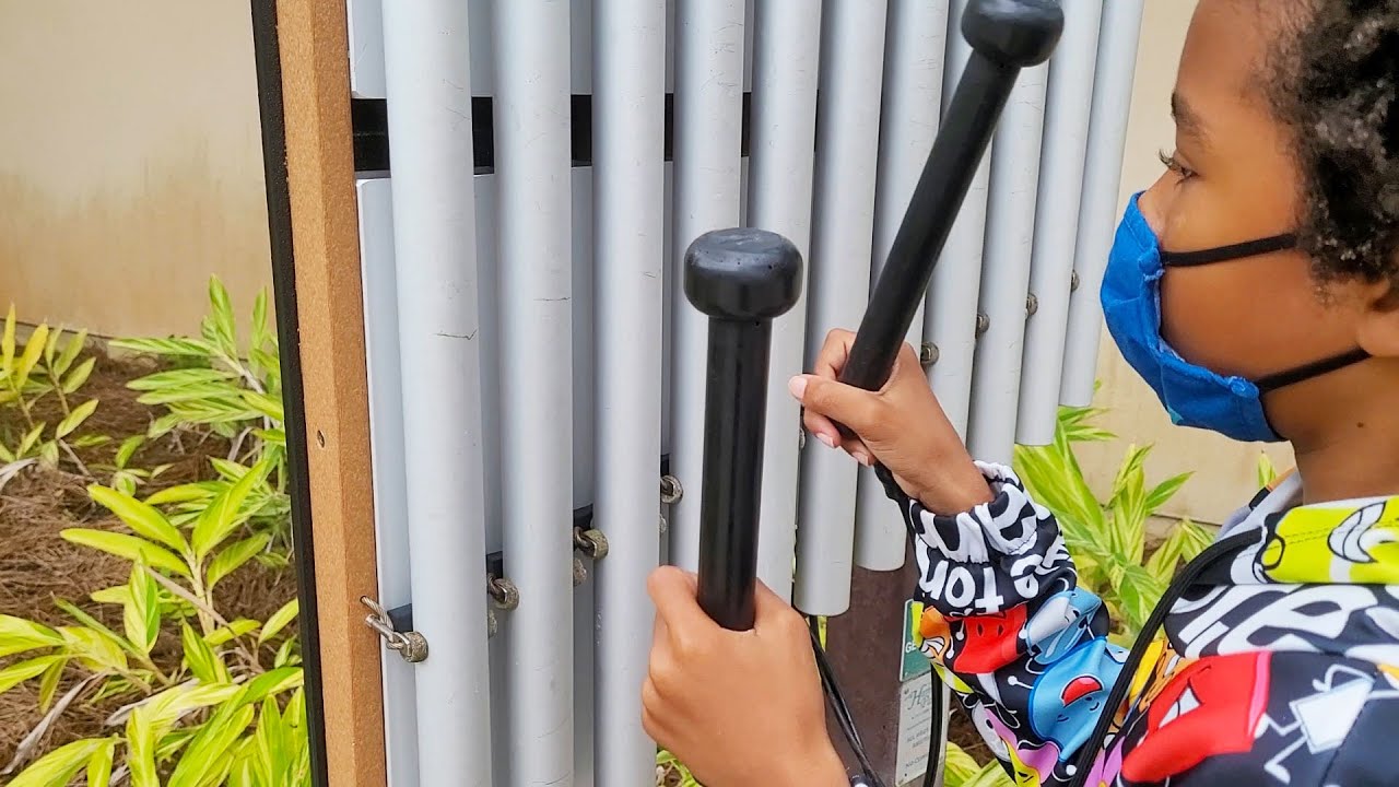 Chimes Tubular bells playing peaceful asmr YouTube