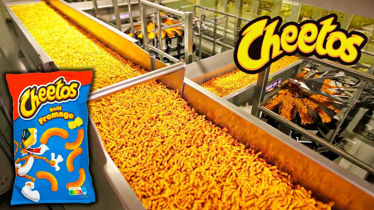 Comment les CHEETOS sont Fabriqués dans l'Usine 🧀