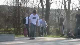best of the weekend: Sam Evans 360 flip bingley skatepark gap.