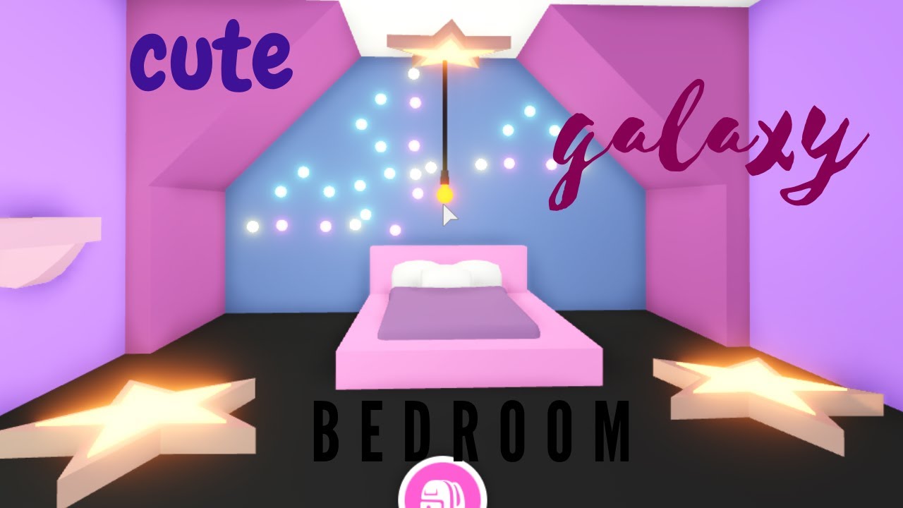 Galaxy Bedroom || Adopt Me Build✨ - Youtube Galaxy Bedroom || Adopt Me Build✨ - Youtube