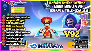 Game Heroes Strike Offline Mod Menu V92 - Unlimited Money Unlock All Characters & Unlock All Skins screenshot 3
