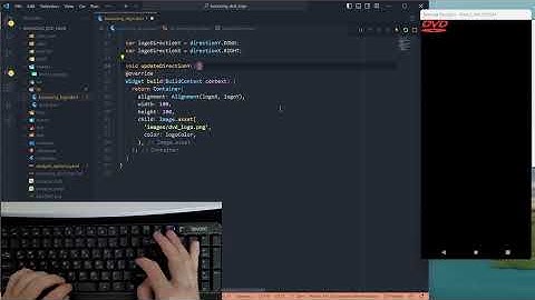 ASMR Programming - Coding Bouncing DVD Logo Animation - No Talking