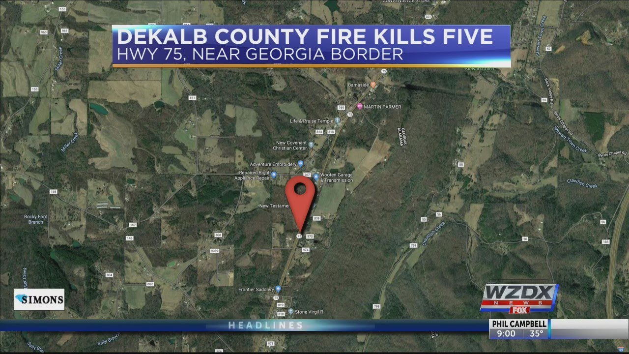 Five dead after DeKalb County mobile home fire - YouTube