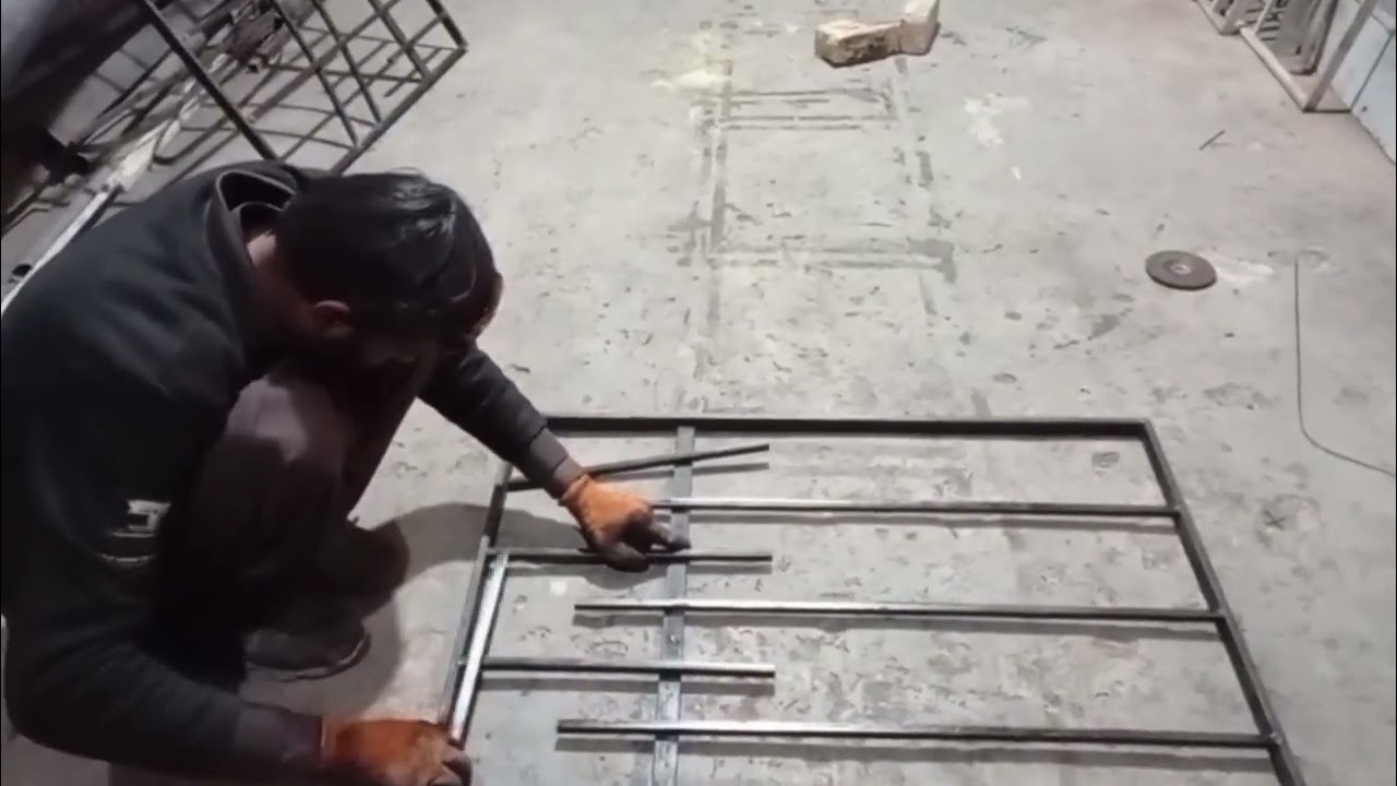 How to Make Safety Grill at Home | Easy Welding Tutorial #welding #iron #diy #ironworkdesign