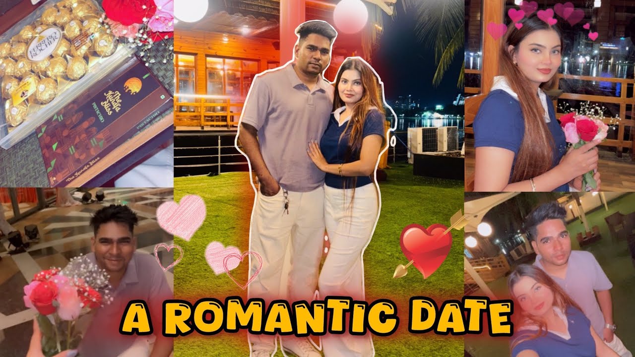 A Romantic Date❤️😍||Arbaz Ne Kiya 7 Saal ke Yaad Ko Taaza🥹||Cafe Ekante Eco park✨