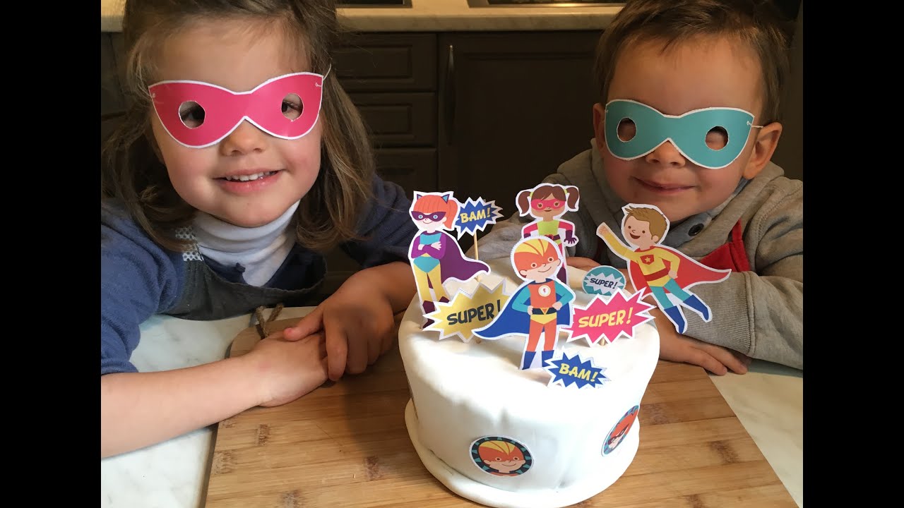 Recette Gateau D Anniversaire Special Super Heros Les P Tites Recettes