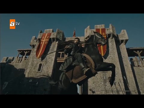 المشهد الأسطوري مترجم عثمان يغزو قلعة كلوجاهيسار مع بامسي و بالا و المحاربين و إصابة جوكتوغ البليغة
