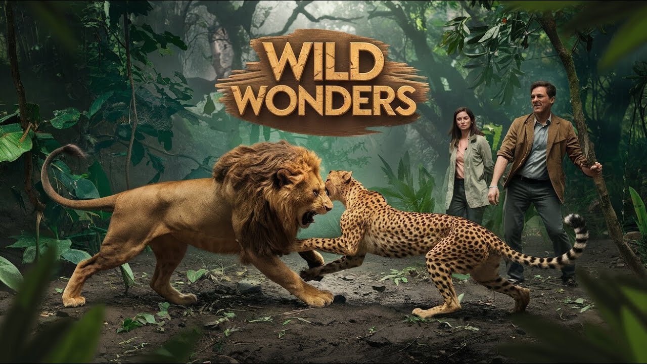 "Most Dangerous Lion vs Cheetah Attack | Jungle Survival with Beautiful Women & Men" | WILD WONDERS