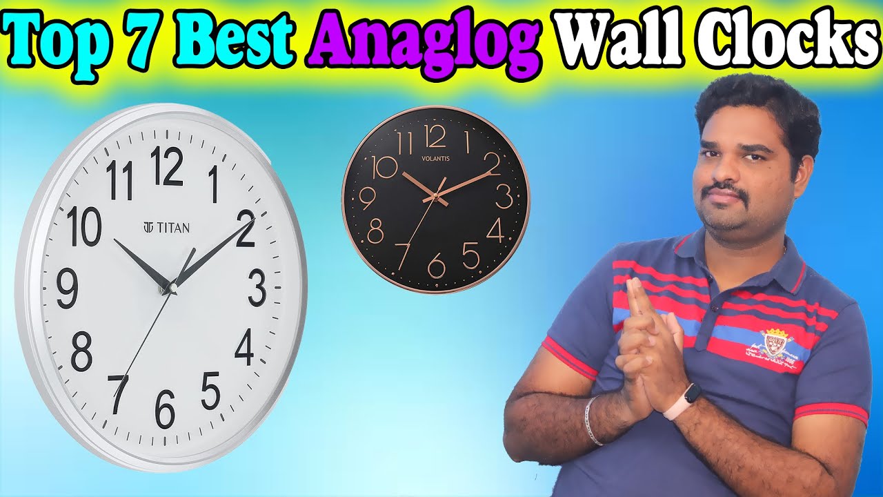 Top 7 Best Wall Clock In India 2023 With Price Quartz Wall Clock