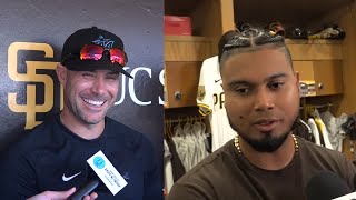 Luis Arraez on facing former Marlins team, Skip Schumaker on what makes Arraez so special