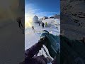 ⛷️ Skiing to work is a cheat code... #ski #skiing #snowboarding