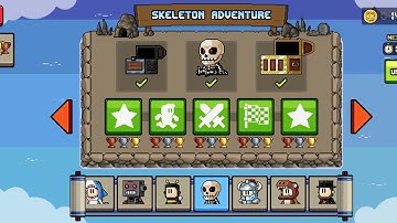 I finished the skeleton adventure - Dan The Man