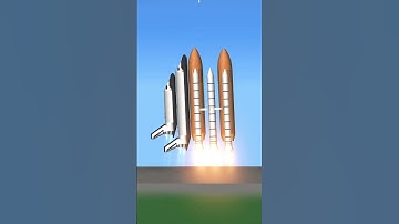 Transforming Space Shuttle in SFS #shorts