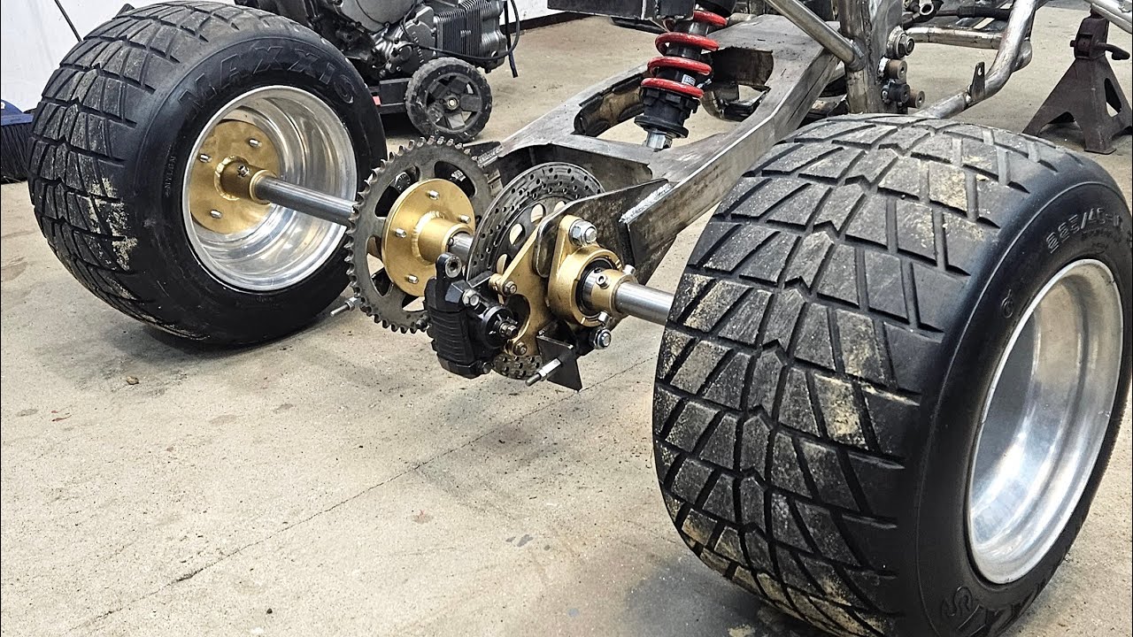 I Built a 600cc 4-Wheel Beast 86HP - Low and Wide Monster