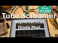 Tube Screamer Diode Clipping - Symmetrical vs Asymmetrical