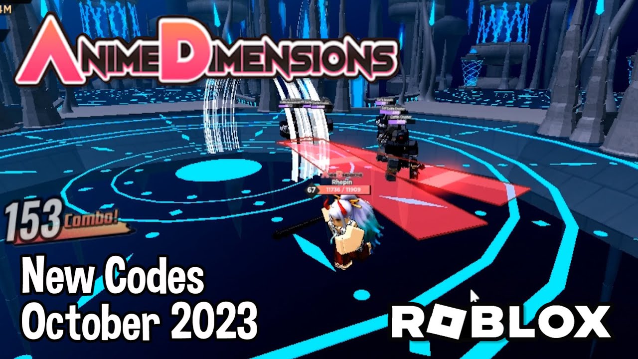 Roblox Anime Dimensions Codes (December 2023)