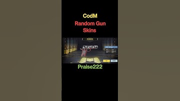 CodM Random Gun Skins #praise222 #codm #callofduty #cod #callofdutymobile #codmobile #cod