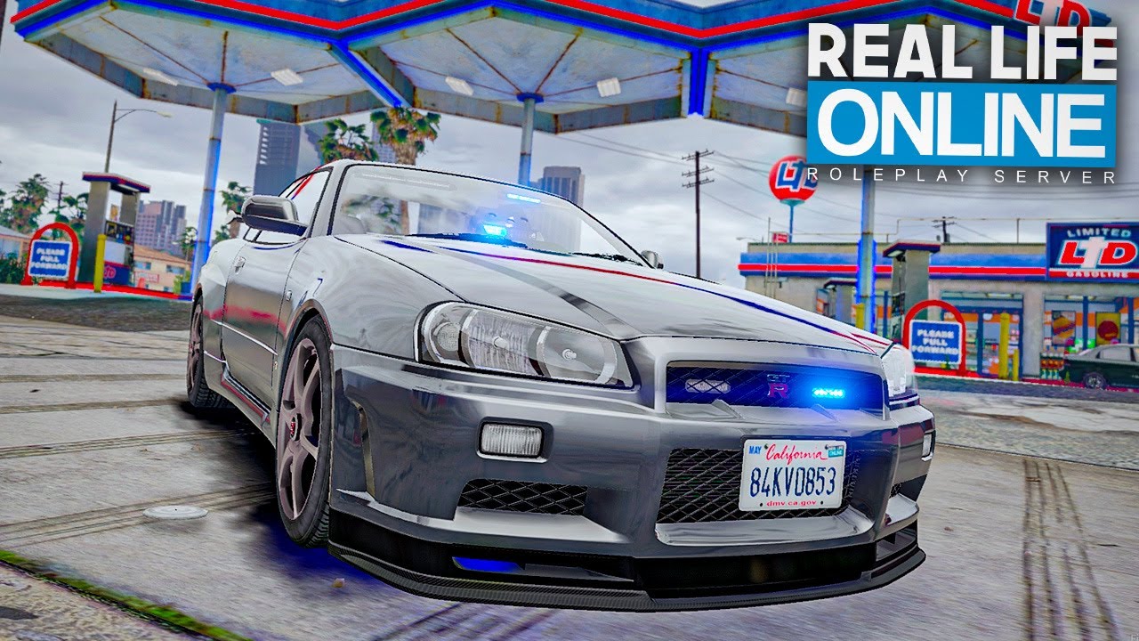 UNDERCOVER POLIZEI R34 GT-R! | GTA 5 RP Real Life Online