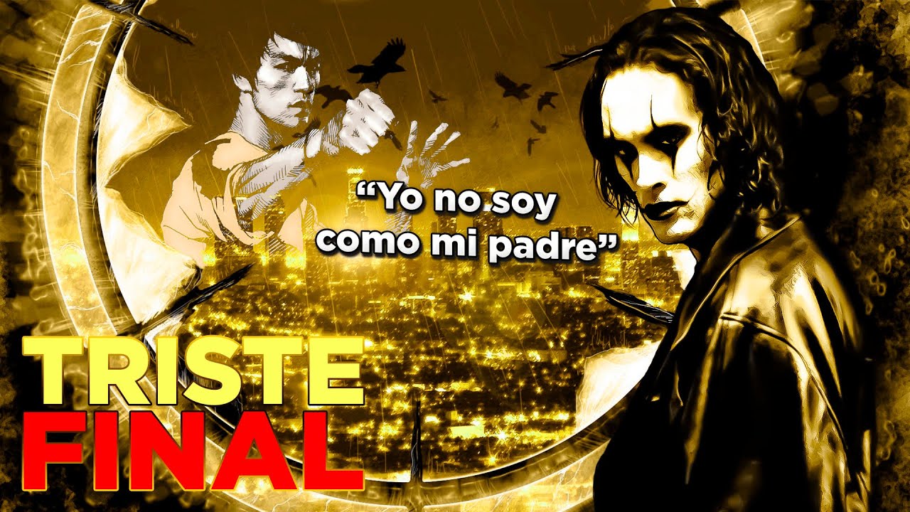 EL ASCENSO Y TRISTE FINAL de Brandon Lee (EL HIJO DE BRUCE LEE)