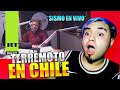 COMO REACCIONAN EN CHILE FRENTE A UN SISMO O TERREMOTO *TEMBLOR EN VIVO* 🇨🇱😱🇦🇷