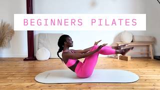 20MIN PILATES WORKOUT FOR BEGINNERS