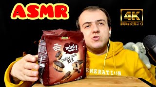 Asmrtürkçe Bi̇m Çi̇kolatali Kek Yemek Asmr Mukbang Bi̇m Abur Cubur