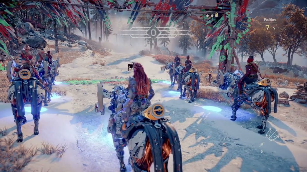 Horizon Forbidden West_Bonewhite Tear Gauntlet Run The Race YouTube