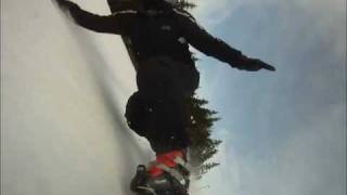 Snowboard Carving POV Camera mount test for GoPro and other Cameras screenshot 4